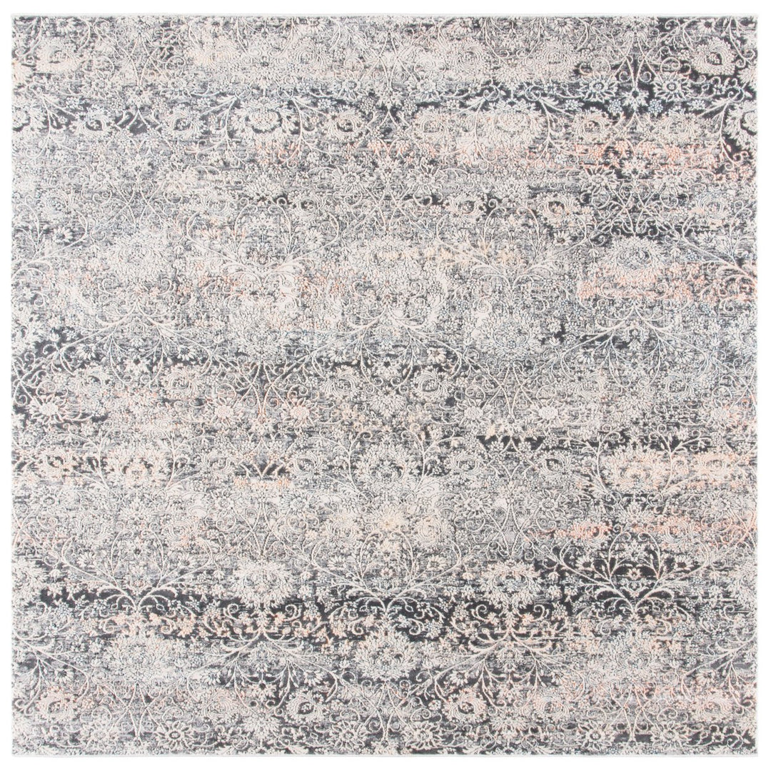 SAFAVIEH Alhambra Collection ALH617A Cream / Grey Rug Image 1