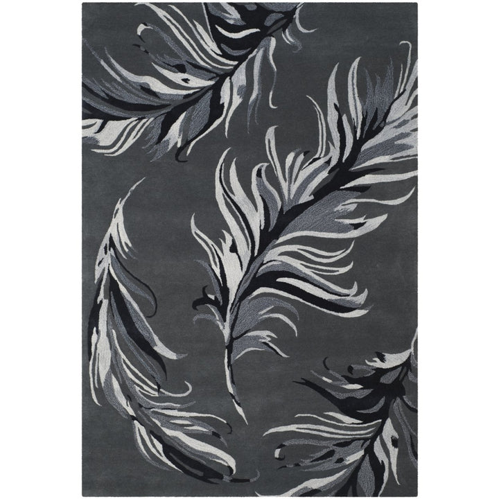 SAFAVIEH Allure Collection ALR121D Handmade Grey Rug Image 3