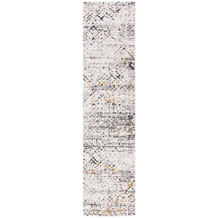 SAFAVIEH Amalfi Collection AMF552A Cream / Charcoal Rug Image 3