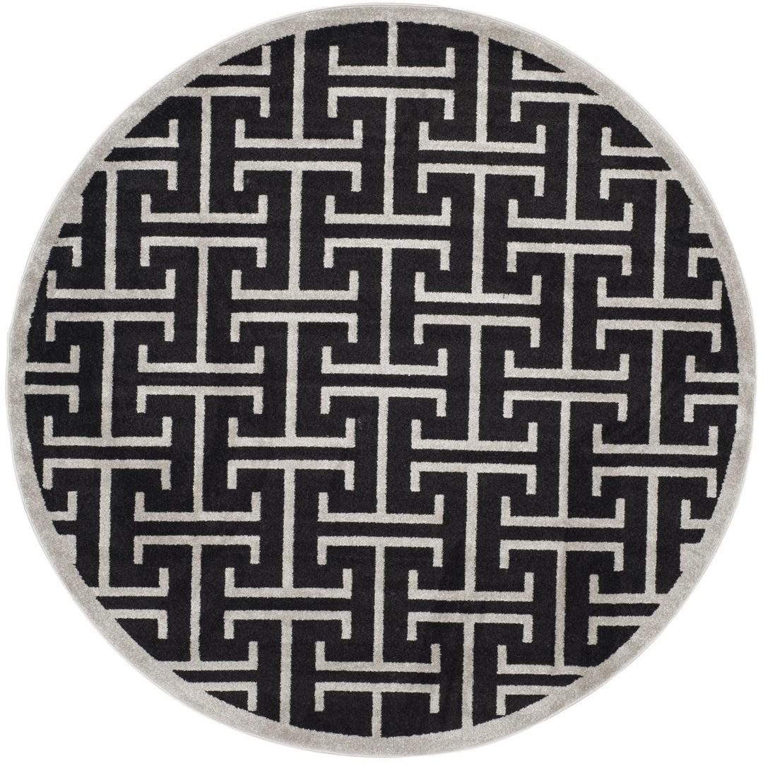 SAFAVIEH Amherst AMT404G Anthracite / Light Grey Rug Image 1