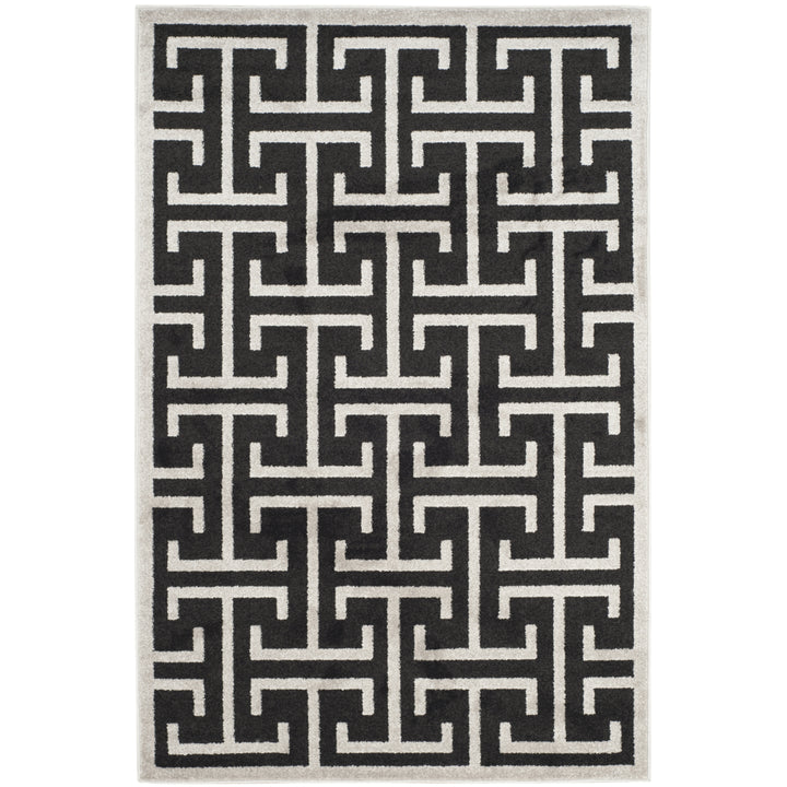 SAFAVIEH Amherst AMT404G Anthracite / Light Grey Rug Image 5