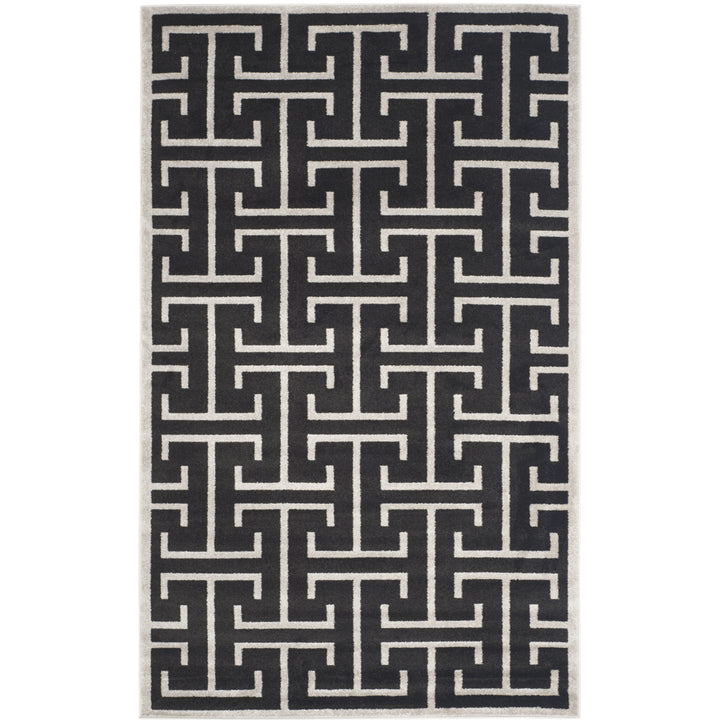 SAFAVIEH Amherst AMT404G Anthracite / Light Grey Rug Image 6