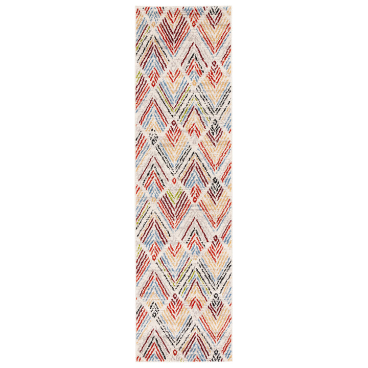 SAFAVIEH Amsterdam Collection AMS110B Ivory / Red Rug Image 5