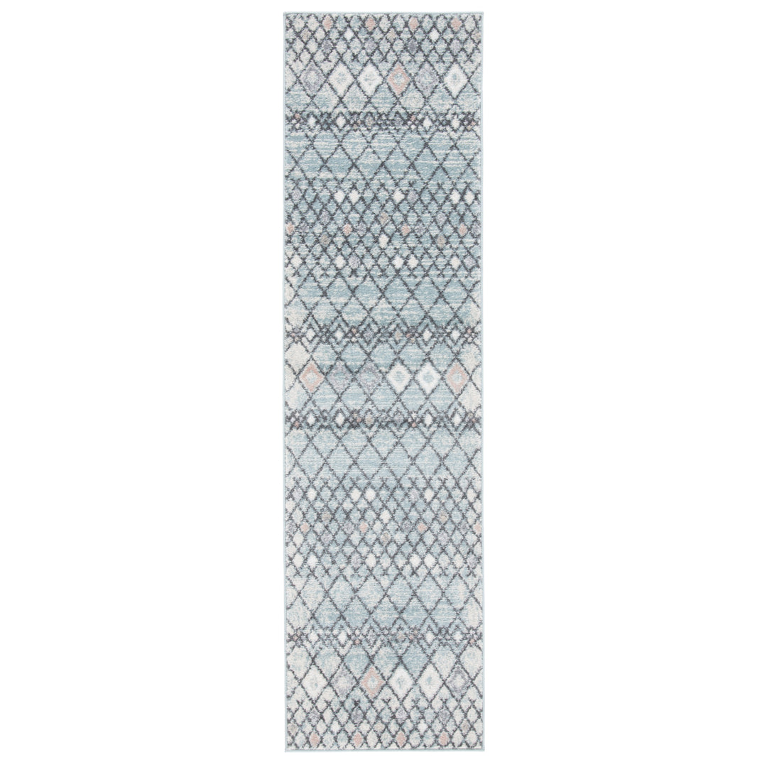 SAFAVIEH Amsterdam AMS115L Light Blue / Ivory Rug Image 5