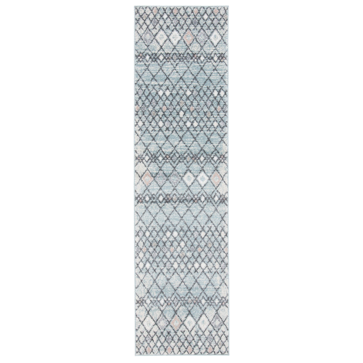 SAFAVIEH Amsterdam AMS115L Light Blue / Ivory Rug Image 5