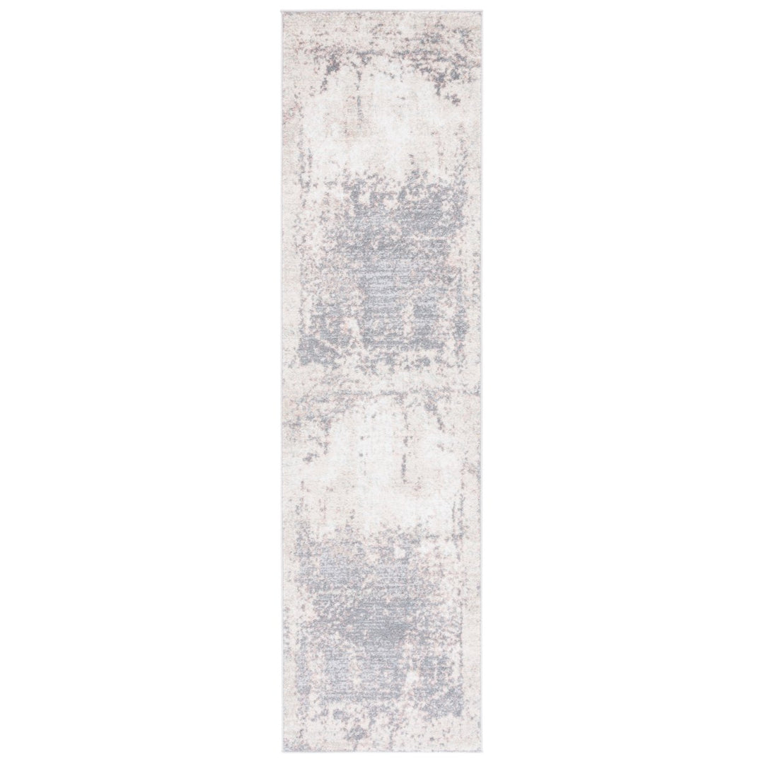 SAFAVIEH Amsterdam Collection AMS144F Beige / Grey Rug Image 1