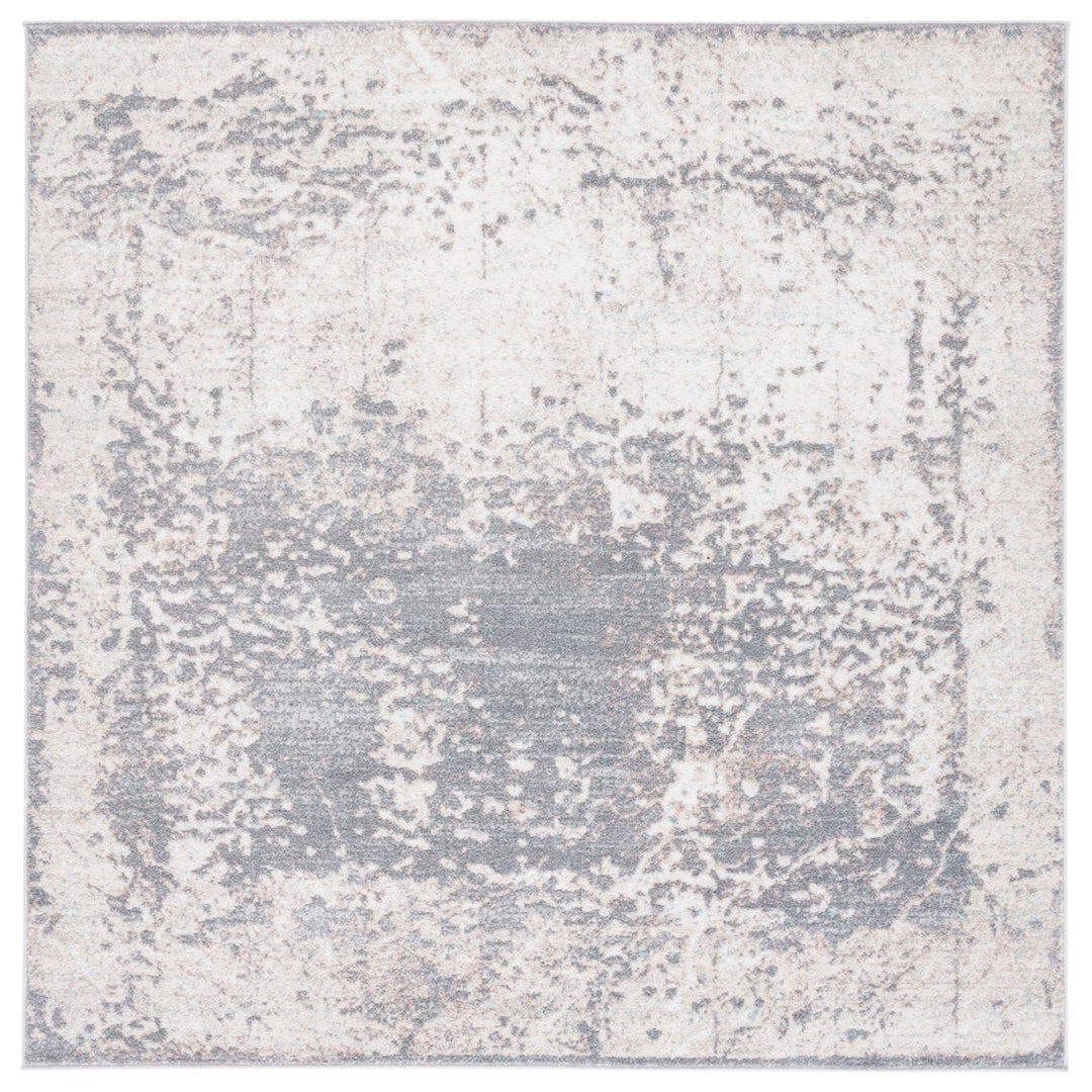 SAFAVIEH Amsterdam Collection AMS144F Beige / Grey Rug Image 1