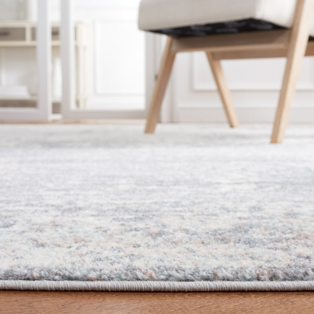 SAFAVIEH Amsterdam Collection AMS144F Beige / Grey Rug Image 8