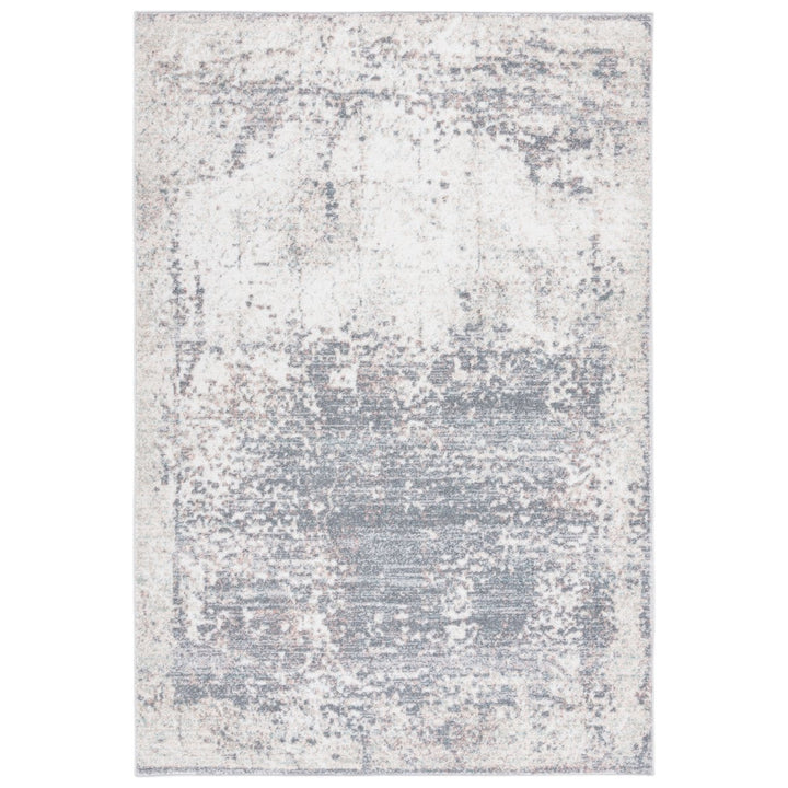 SAFAVIEH Amsterdam Collection AMS144F Beige / Grey Rug Image 1