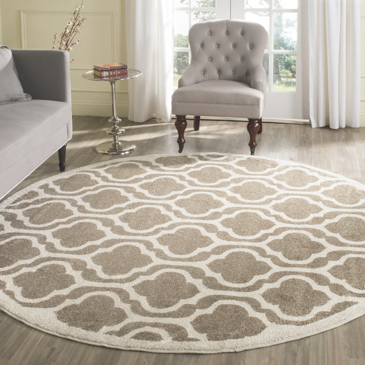 SAFAVIEH Amherst Collection AMT402S Wheat / Beige Rug Image 2