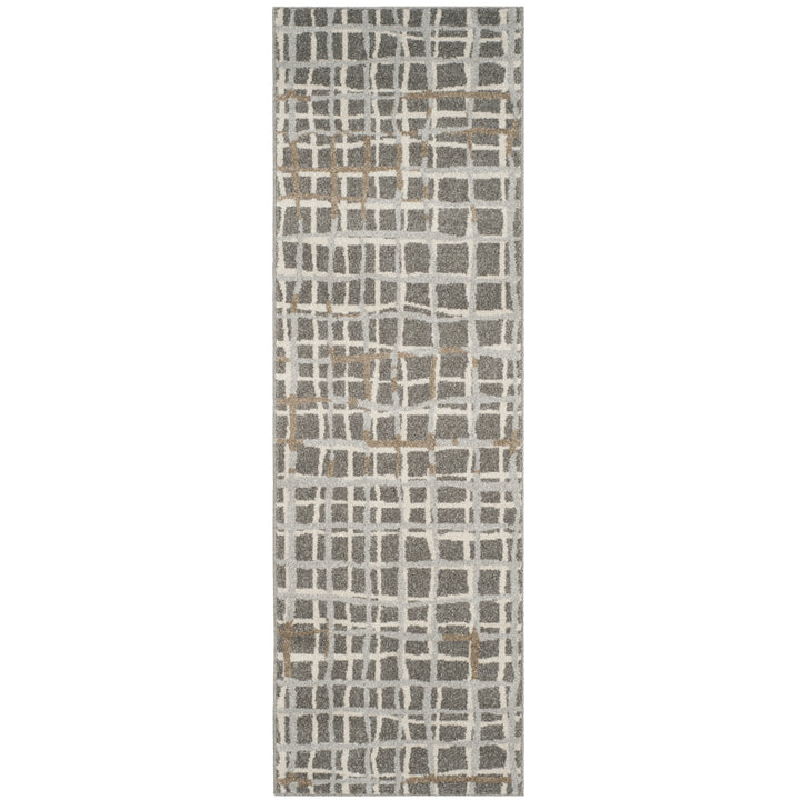 SAFAVIEH Amherst Collection AMT403C Grey / Ivory Rug Image 5