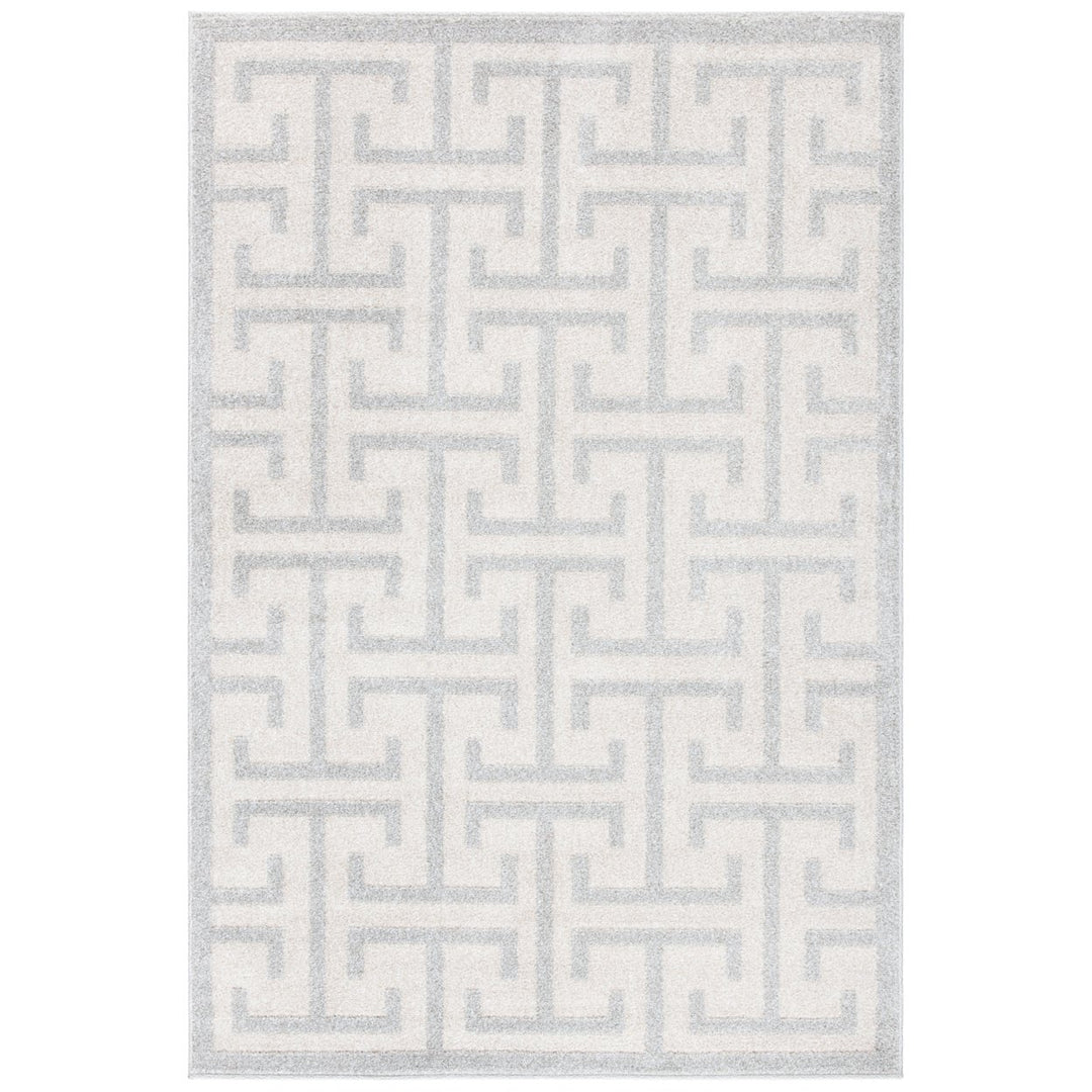 SAFAVIEH Amherst Collection AMT404K Ivory/Light Grey Rug Image 5