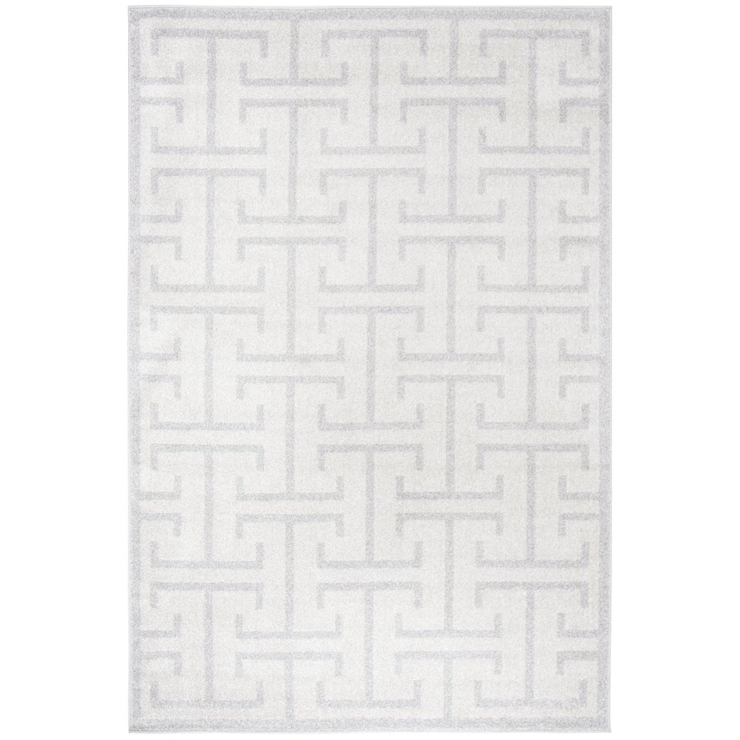 SAFAVIEH Amherst Collection AMT404K Ivory/Light Grey Rug Image 6