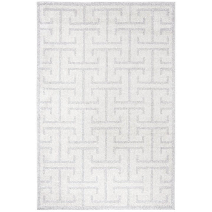 SAFAVIEH Amherst Collection AMT404K Ivory/Light Grey Rug Image 6