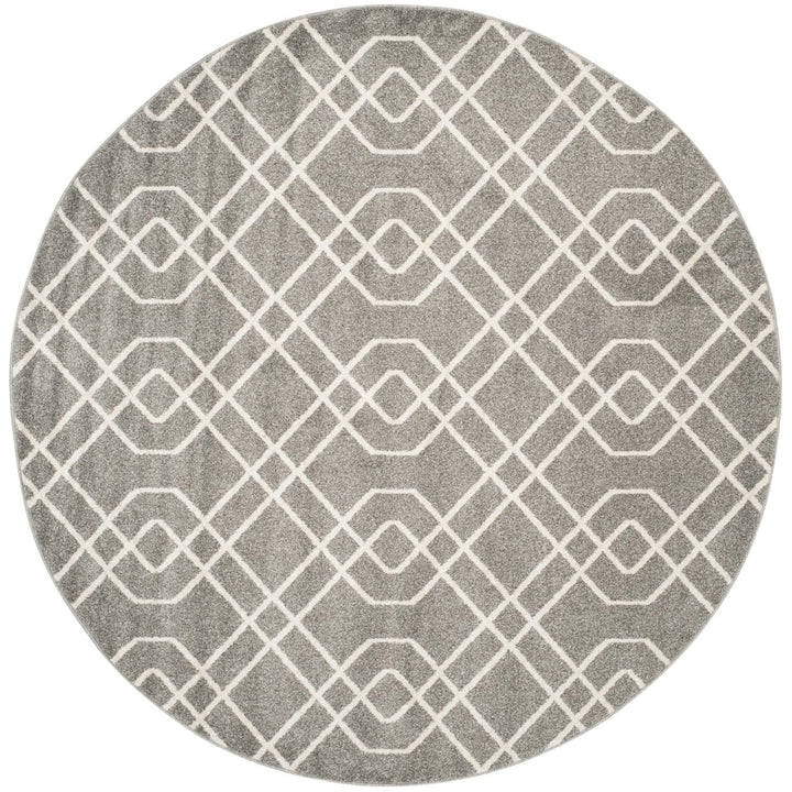 SAFAVIEH Amherst Collection AMT407C Grey / Ivory Rug Image 1