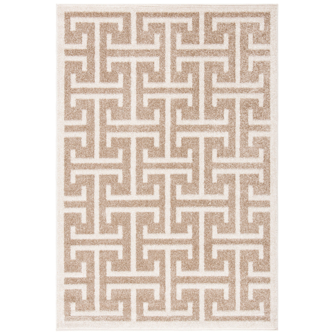 SAFAVIEH Amherst Collection AMT404S Wheat / Beige Rug Image 5