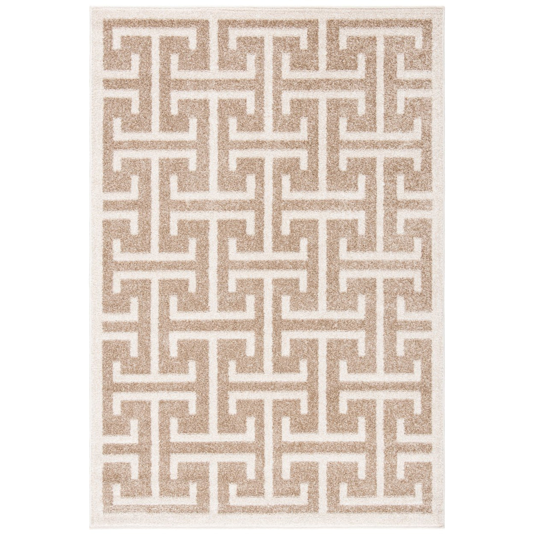 SAFAVIEH Amherst Collection AMT404S Wheat / Beige Rug Image 1