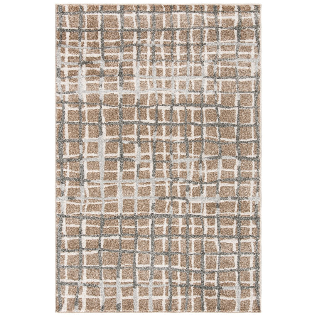 SAFAVIEH Amherst Collection AMT403S Wheat / Beige Rug Image 1