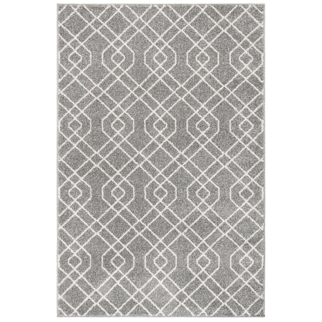 SAFAVIEH Amherst Collection AMT407C Grey / Ivory Rug Image 1