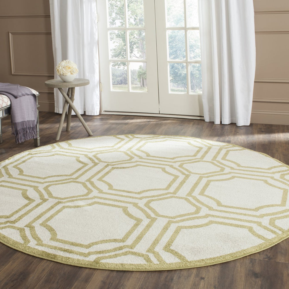 SAFAVIEH Amherst AMT411A Ivory / Light Green Rug Image 2