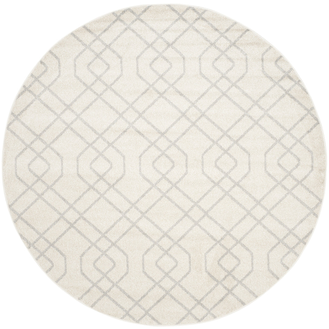 SAFAVIEH Amherst Collection AMT407K Ivory/Light Grey Rug Image 3