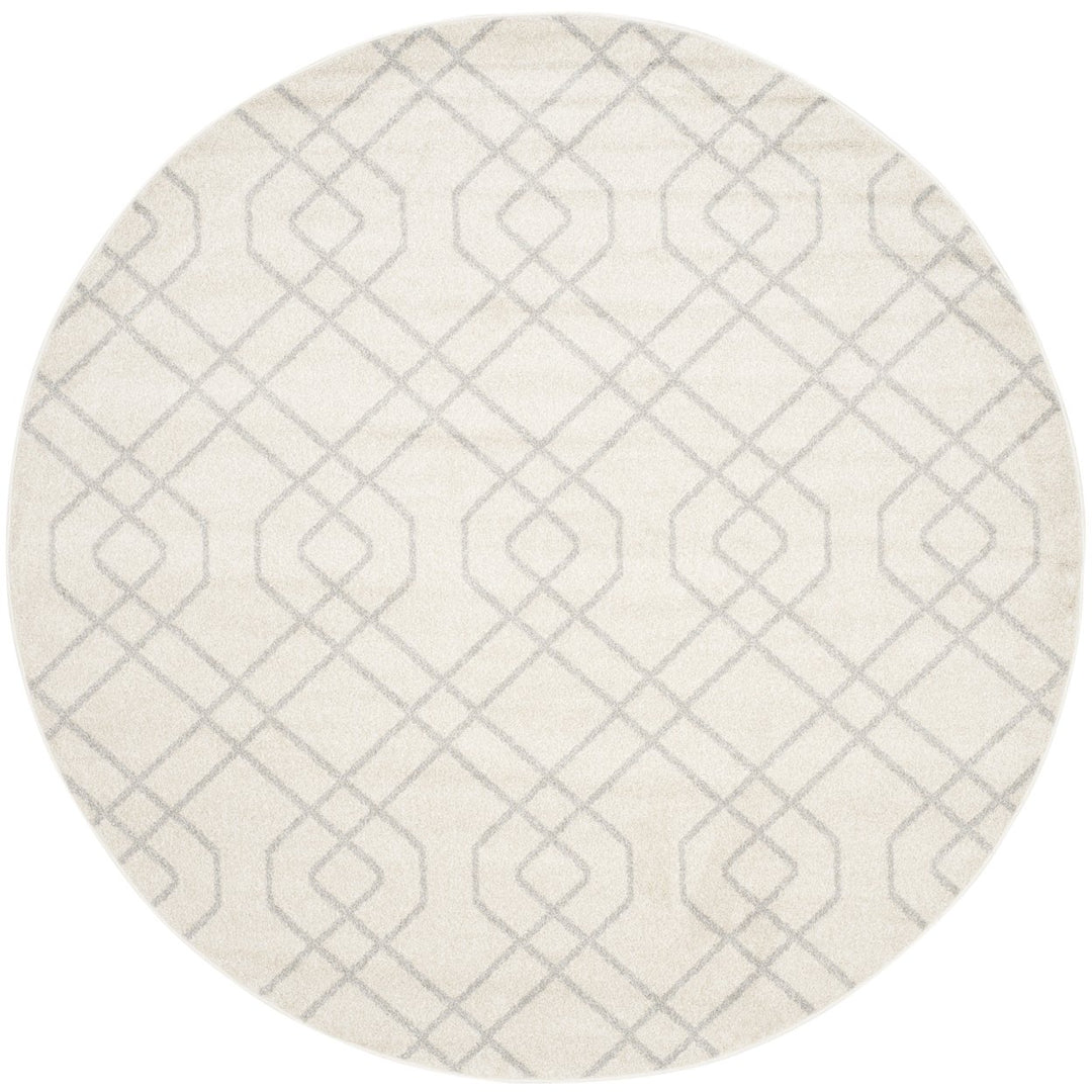 SAFAVIEH Amherst Collection AMT407K Ivory/Light Grey Rug Image 1