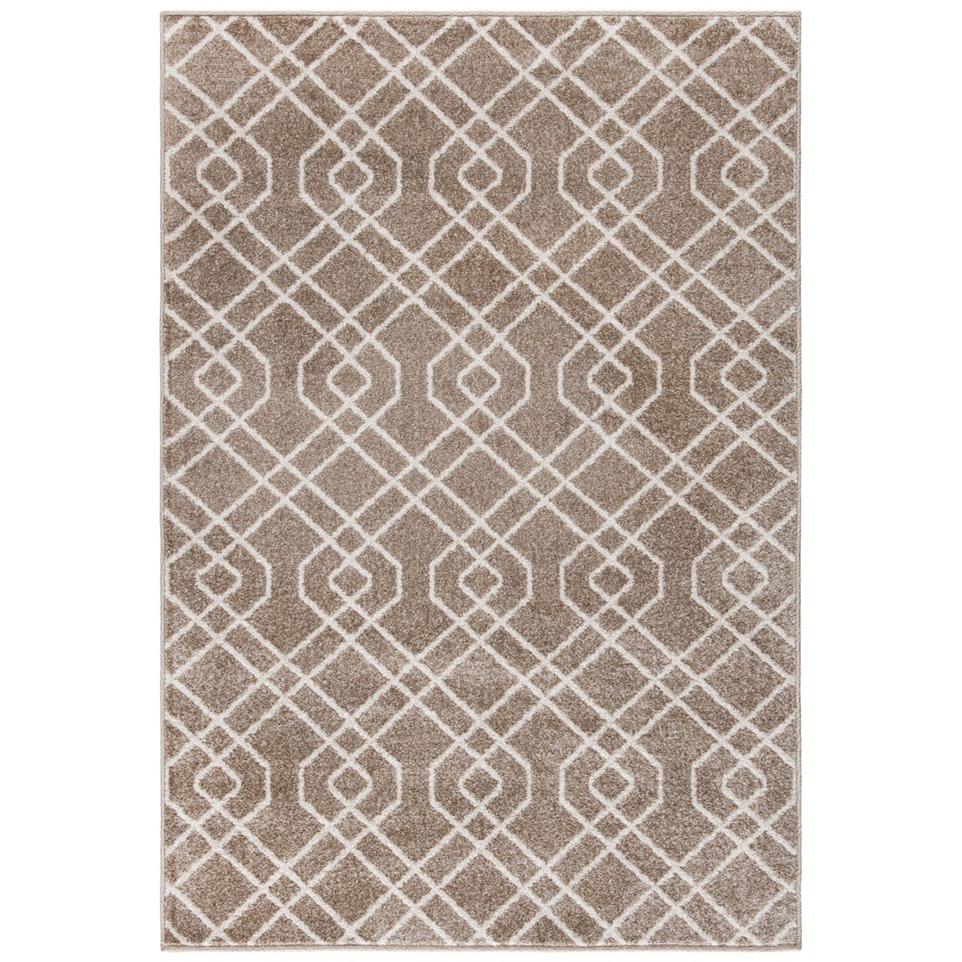 SAFAVIEH Amherst Collection AMT407S Wheat / Beige Rug Image 1