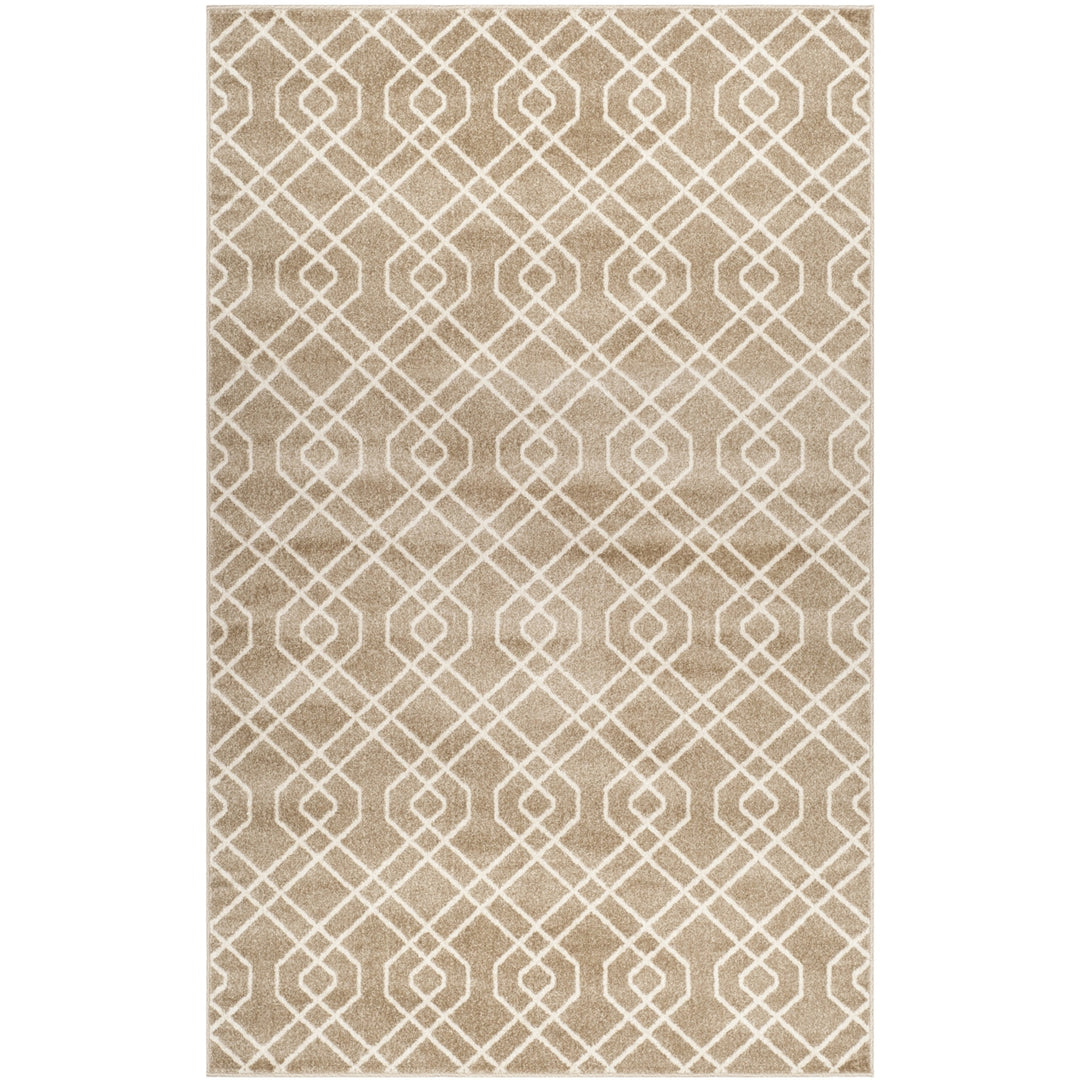 SAFAVIEH Amherst Collection AMT407S Wheat / Beige Rug Image 6