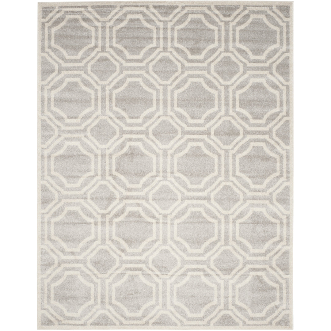 SAFAVIEH Amherst Collection AMT411B Light Grey/Ivory Rug Image 1