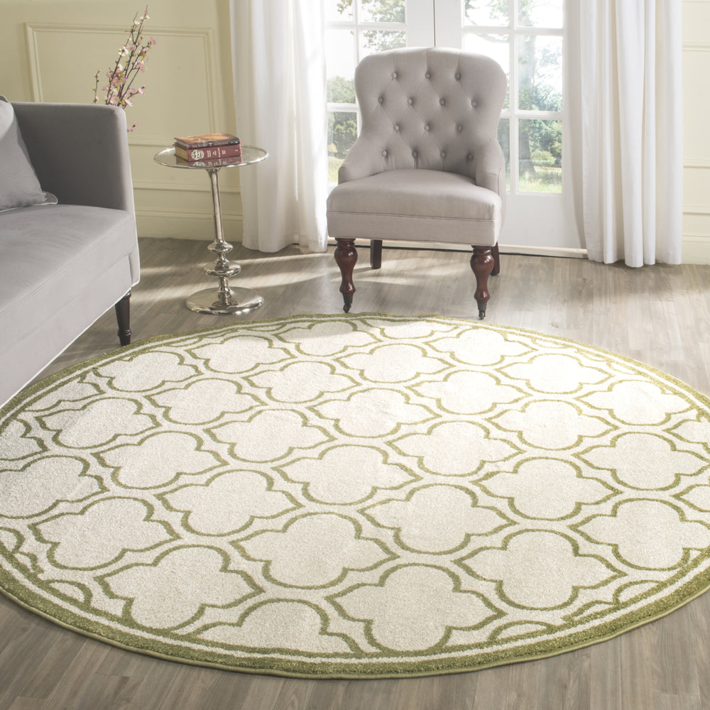 SAFAVIEH Amherst AMT412A Ivory / Light Green Rug Image 2