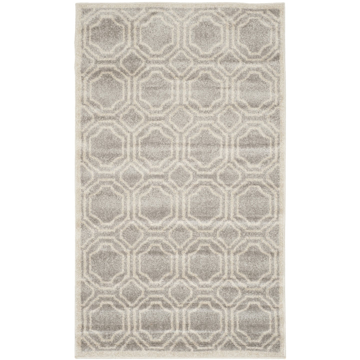 SAFAVIEH Amherst Collection AMT411B Light Grey/Ivory Rug Image 3