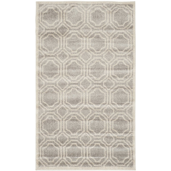 SAFAVIEH Amherst Collection AMT411B Light Grey/Ivory Rug Image 1