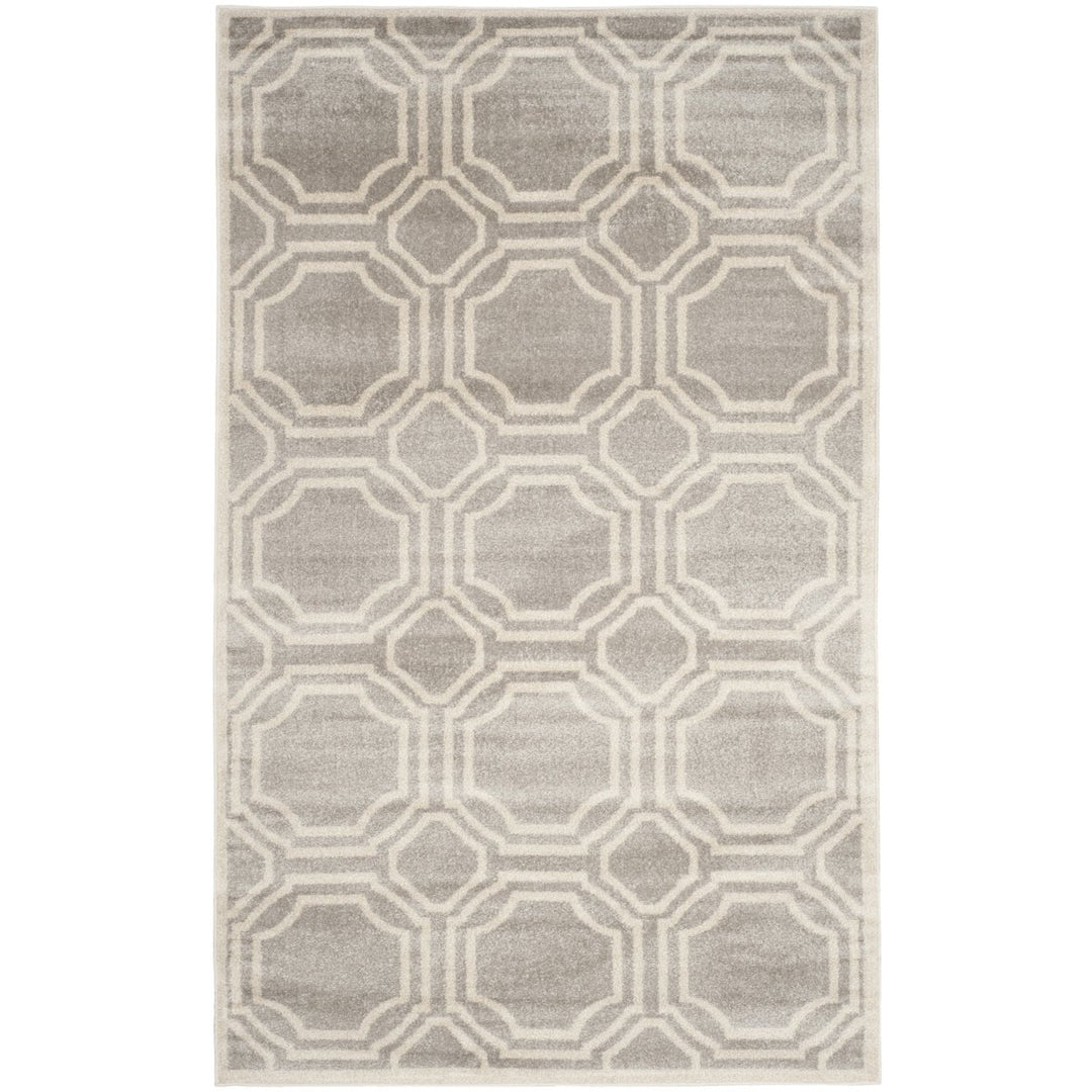 SAFAVIEH Amherst Collection AMT411B Light Grey/Ivory Rug Image 1