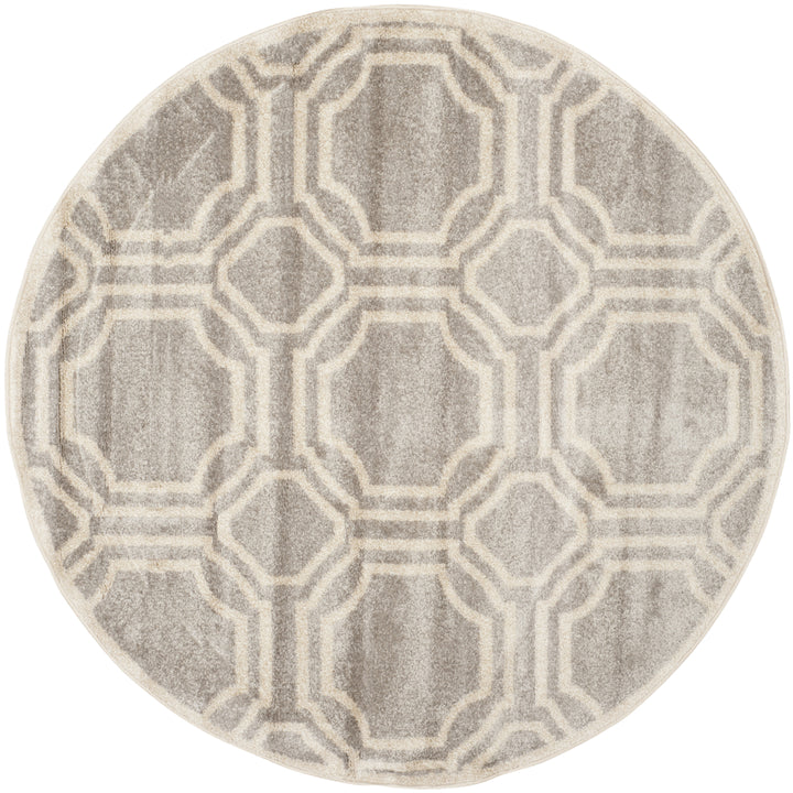 SAFAVIEH Amherst Collection AMT411B Light Grey/Ivory Rug Image 5