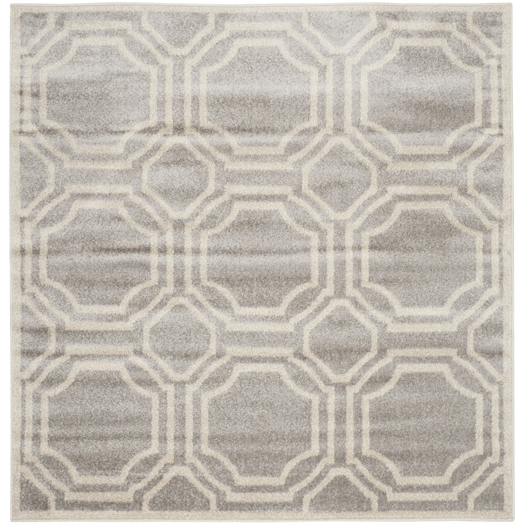 SAFAVIEH Amherst Collection AMT411B Light Grey/Ivory Rug Image 6