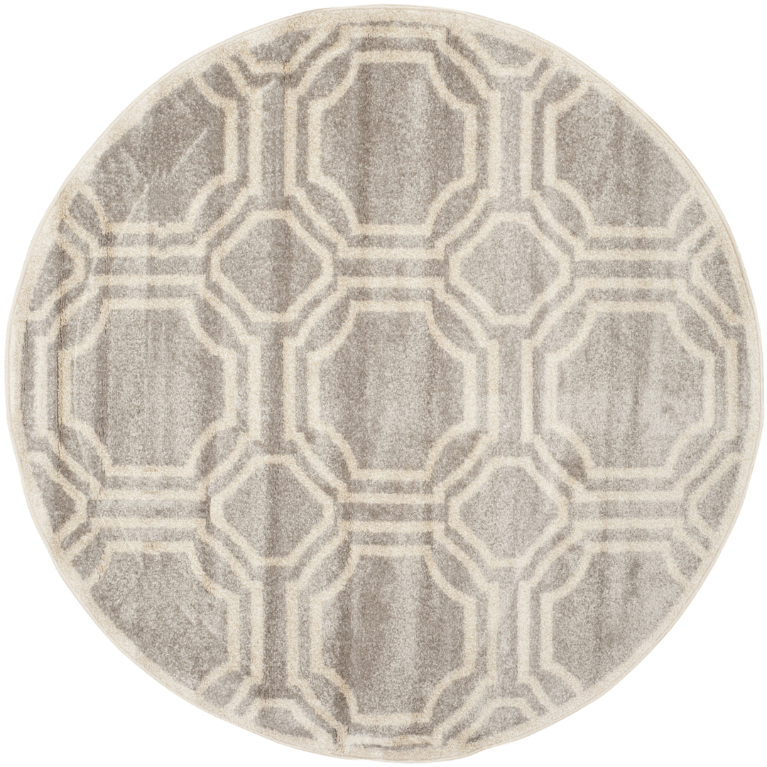 SAFAVIEH Amherst Collection AMT411B Light Grey/Ivory Rug Image 7