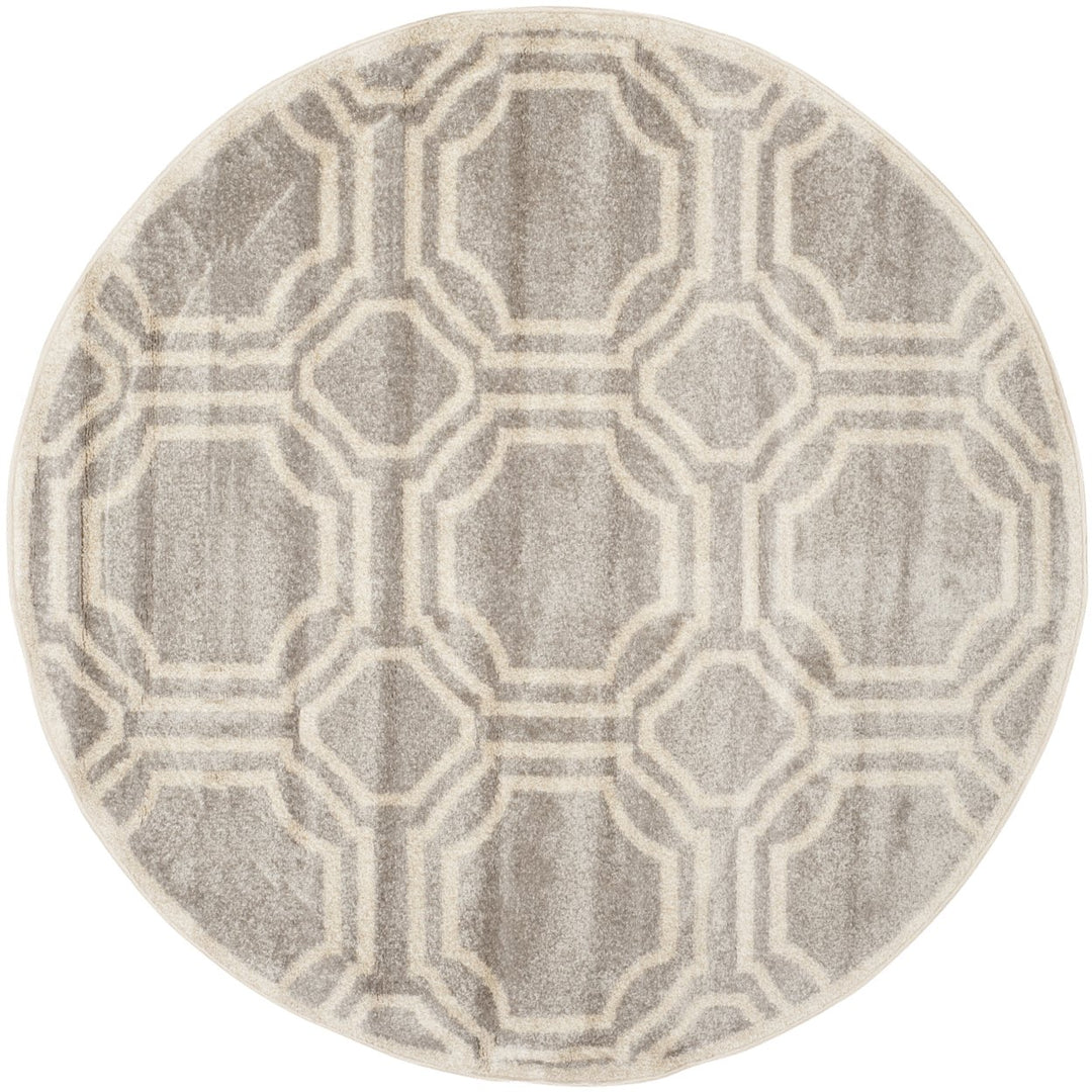 SAFAVIEH Amherst Collection AMT411B Light Grey/Ivory Rug Image 1