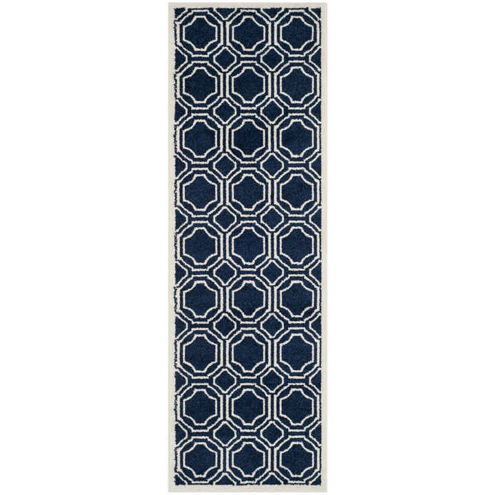 SAFAVIEH AMT411P Amherst Navy / Ivory Image 3