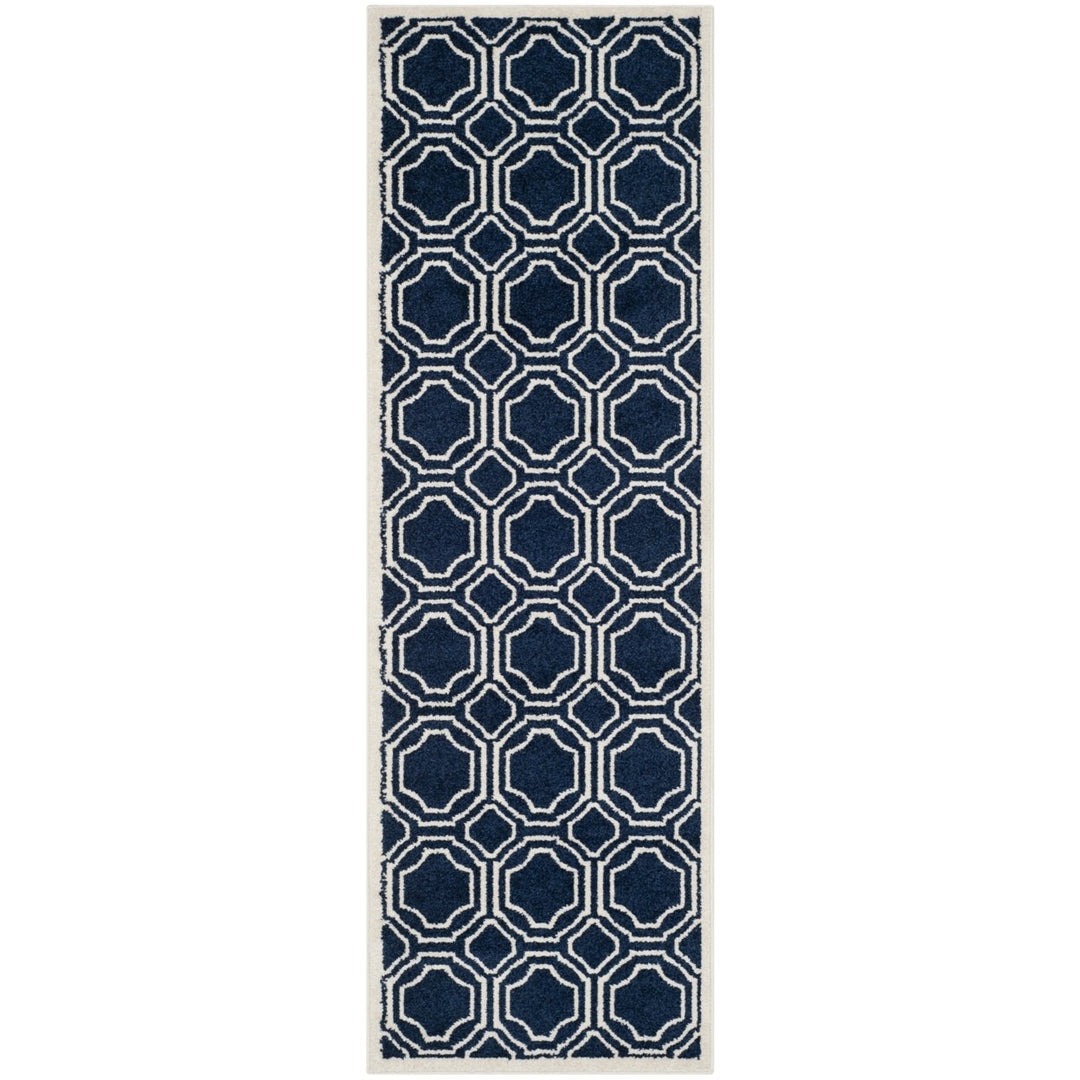 SAFAVIEH AMT411P Amherst Navy / Ivory Image 1