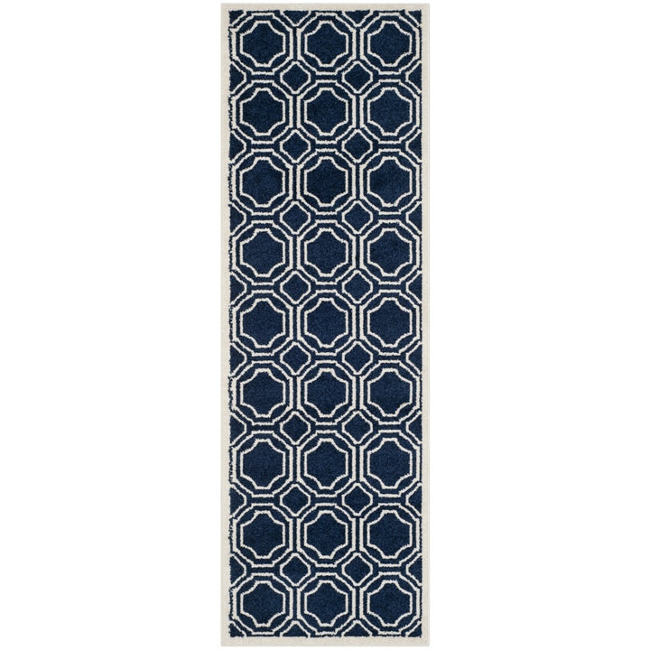 SAFAVIEH AMT411P Amherst Navy / Ivory Image 1