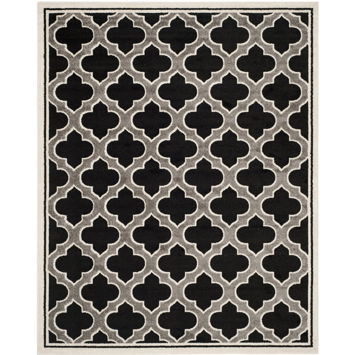 SAFAVIEH Amherst Collection AMT412G Anthracite/Ivory Rug Image 1