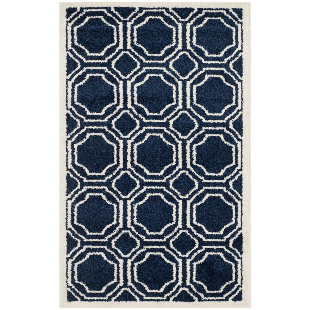 SAFAVIEH AMT411P Amherst Navy / Ivory Image 5