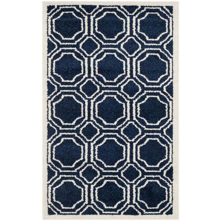 SAFAVIEH AMT411P Amherst Navy / Ivory Image 5