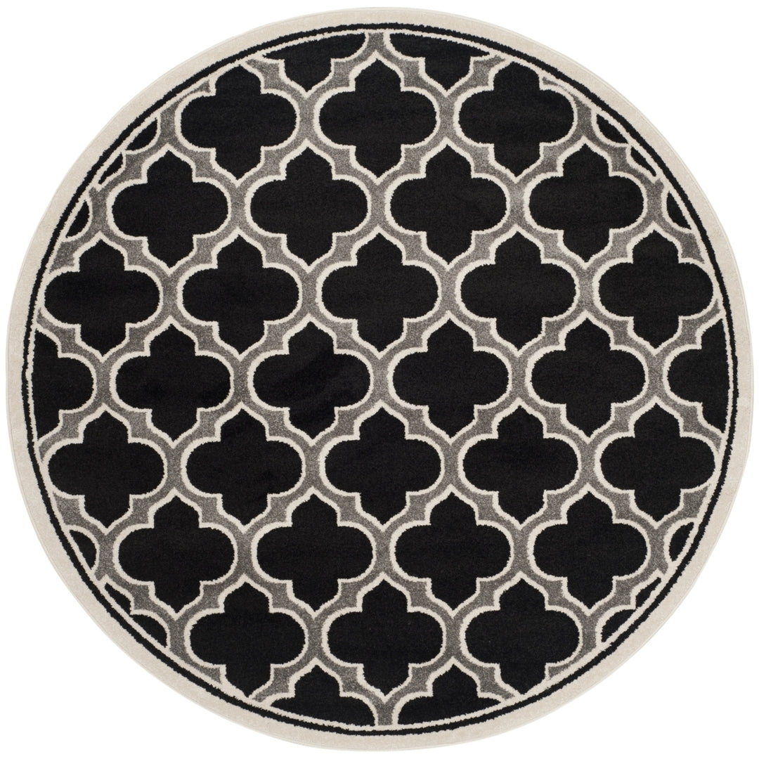 SAFAVIEH Amherst Collection AMT412G Anthracite/Ivory Rug Image 4