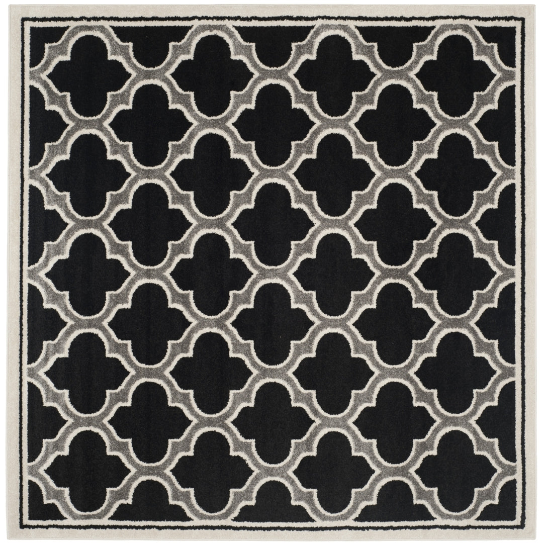 SAFAVIEH Amherst Collection AMT412G Anthracite/Ivory Rug Image 6