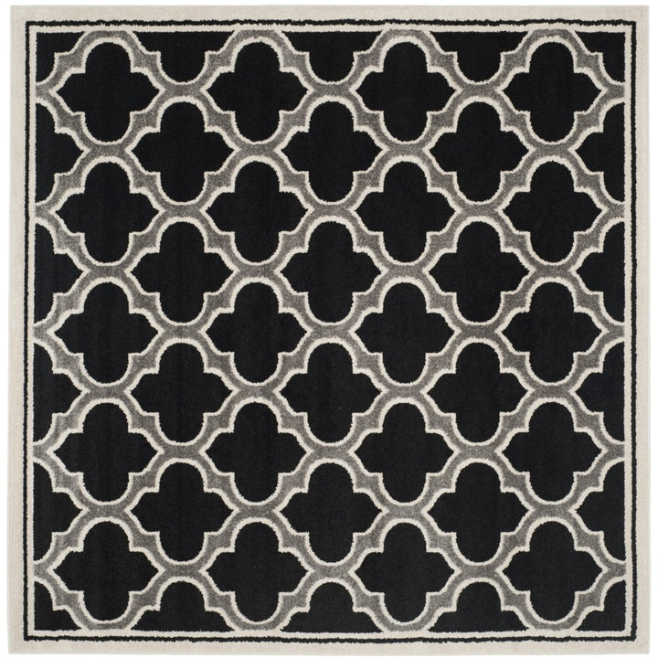 SAFAVIEH Amherst Collection AMT412G Anthracite/Ivory Rug Image 1