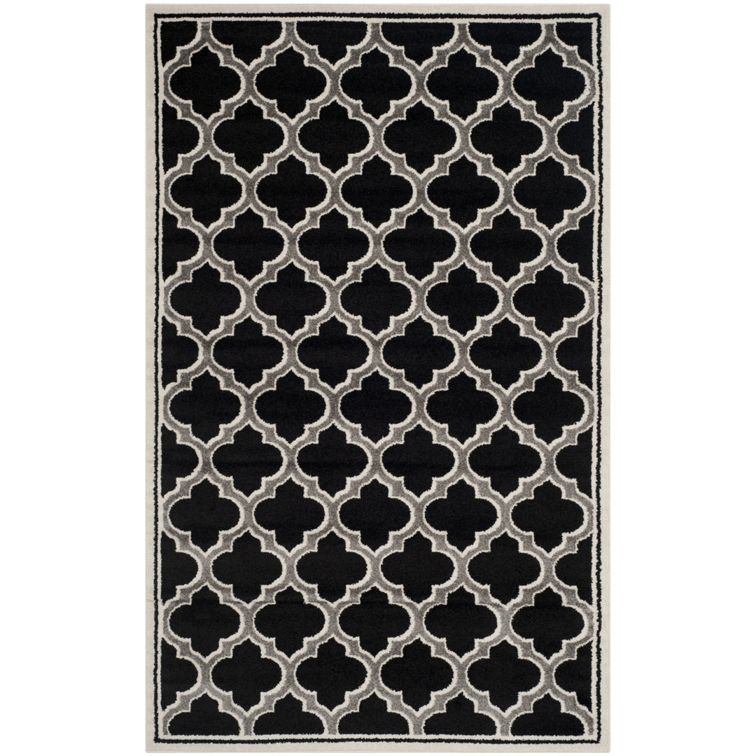 SAFAVIEH Amherst Collection AMT412G Anthracite/Ivory Rug Image 8