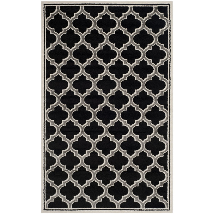 SAFAVIEH Amherst Collection AMT412G Anthracite/Ivory Rug Image 1