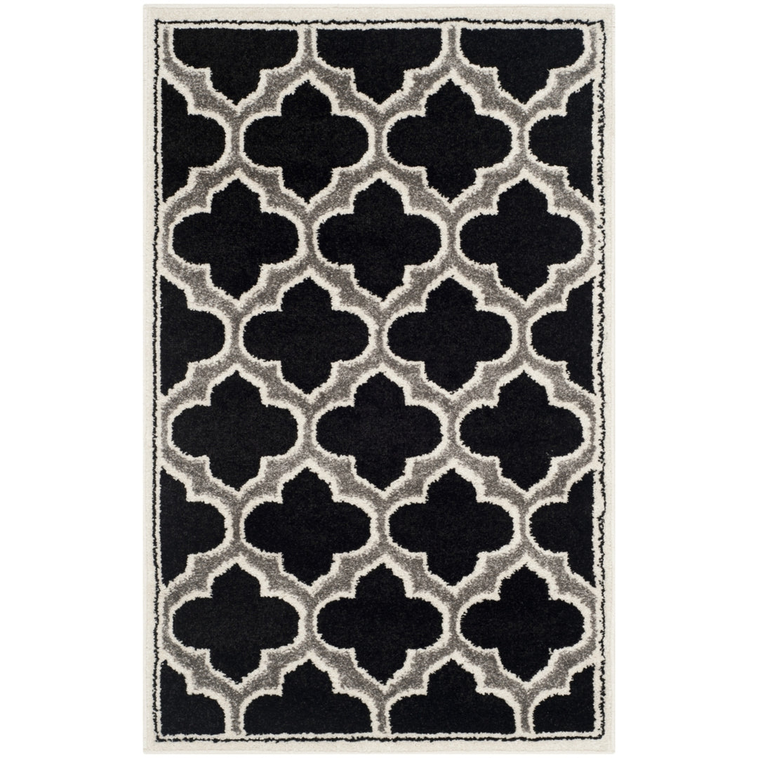 SAFAVIEH Amherst Collection AMT412G Anthracite/Ivory Rug Image 9