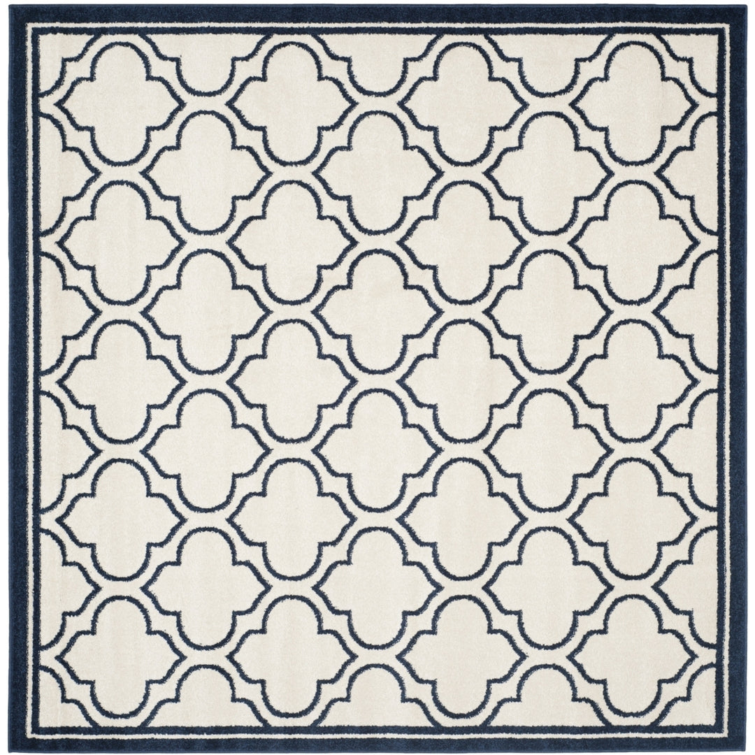 SAFAVIEH Amherst Collection AMT412M Ivory / Navy Rug Image 6